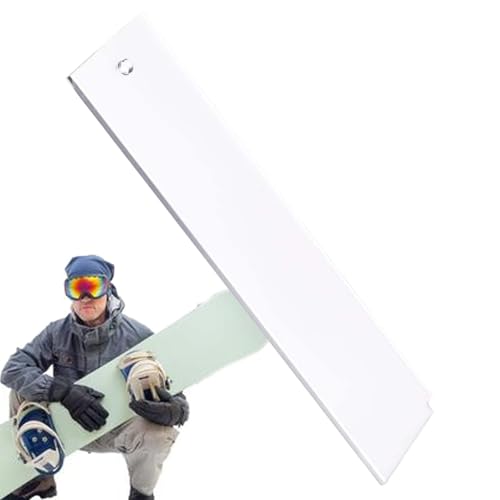 Nuyhadds Skiwachsschaber – Acryl-Ski-Schaber-Werkzeug, effizientes Wachsentfernungswerkzeug, tragbares Snowboard-Werkzeug, Surfwachsschaber für Snowboard von Nuyhadds