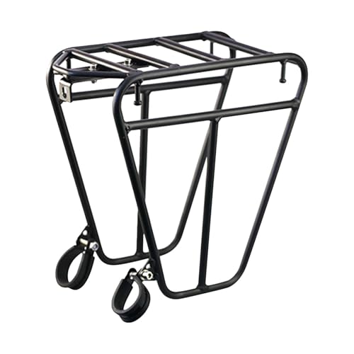 Fahrrad-Frontträger | Gepäckträger | robuster Fahrradträger, 25 kg Kapazität, Träger, Stahl-Fahrrad, Tourengepäck, Rennrad-Front, Frontträger für Touring Fahrrad-Frontträger | Gepäckträger | robuster Fahrradträger, 25 kg Kapazität, Träger, Stahl-Fahrrad, Tourengepäck, Rennrad-Front, Frontträger für Touring von Nuyhgtr