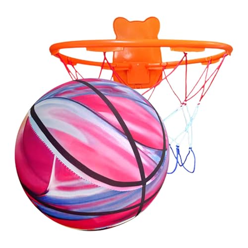 Nuyhgtr Indoor Training Basketball, Noise-Reducing Basketball, Soft Foam Basketball, Quiet Basketball Practice Ball, Silent Dribbling Basketball, for Quiet Dribbling and Indoor Training von Nuyhgtr