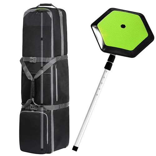Vielseitige Golftasche, Reise-Brace, tragbares Golf-Reisezubehör, leichter Golfschlägersteifer Arm, verstellbare Reise-Golftaschen-Unterstützung, 50,8 - 134,8 cm, dehnbar zum Schutz des Golfschlägers, Vielseitige Golftasche, Reise-Brace, tragbares Golf-Reisezubehör, leichter Golfschlägersteifer Arm, verstellbare Reise-Golftaschen-Unterstützung, 50,8 - 134,8 cm, dehnbar zum Schutz des Golfschlägers, von Nuyhgtr