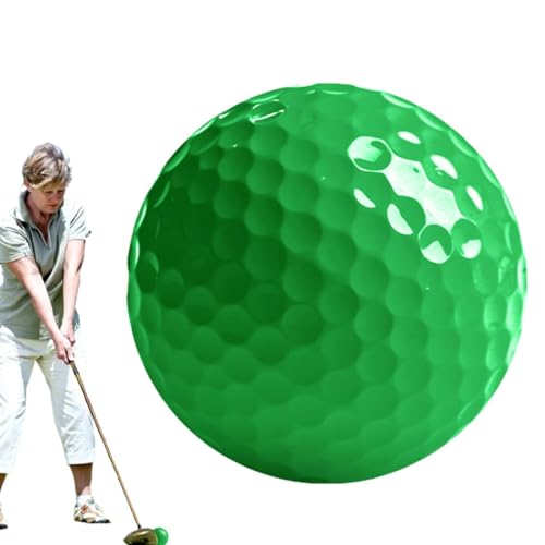 Golffarbener Ball, leuchtende Golfbälle für Männer, neonfarbene Golfbälle, Hochleistungs-Golfbälle, Langstrecken-Golfbälle, Golfbälle für Männer und Frauen, lebendige Golfbälle, gut sichtbare Golfbäll von Nuytghr