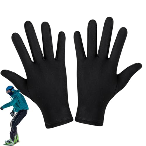 Nuytghr Handschuhe für kaltes Wetter, Handschuhe mit Touchscreen-Fingern - rutschfeste, warme Touchscreen-Laufhandschuhe | Verdickte isolierte Handschuhe zum Radfahren, Radfahren, Sportfahren von Nuytghr