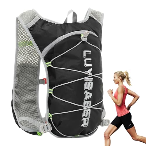 Trinkrucksack | Laufrucksack | Wanderrucksack | Verstellbarer Trinkrucksack, atmungsaktiver Laufrucksack, Wasserrucksack zum Klettern, reflektierender Fahrradrucksack, Laufwasserspeicher zum Klettern Trinkrucksack | Laufrucksack | Wanderrucksack | Verstellbarer Trinkrucksack, atmungsaktiver Laufrucksack, Wasserrucksack zum Klettern, reflektierender Fahrradrucksack, Laufwasserspeicher zum Klettern von Nuytghr