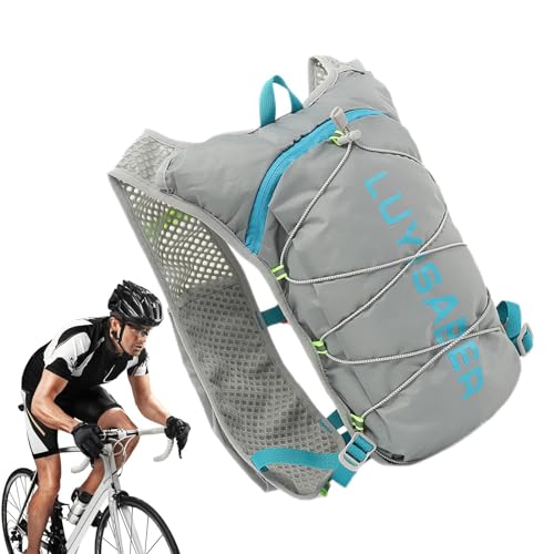 Trinkrucksack | Laufrucksack | Wanderrucksack | Verstellbarer Trinkrucksack, atmungsaktiver Laufrucksack, Wasserrucksack zum Klettern, reflektierender Fahrradrucksack, Laufwasserspeicher zum Klettern Trinkrucksack | Laufrucksack | Wanderrucksack | Verstellbarer Trinkrucksack, atmungsaktiver Laufrucksack, Wasserrucksack zum Klettern, reflektierender Fahrradrucksack, Laufwasserspeicher zum Klettern von Nuytghr