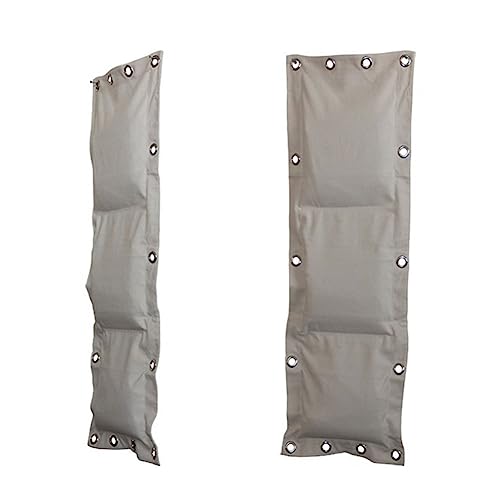 Wing Chun Schlagpolster, Wing Chun Wandtasche | Dreiteiliger Canvas-Sandsack für die Wand,Leeres Wing Chun Schlagziel, Wing Chun Wandziel für das Training Wing Chun Schlagpolster, Wing Chun Wandtasche | Dreiteiliger Canvas-Sandsack für die Wand,Leeres Wing Chun Schlagziel, Wing Chun Wandziel für das Training von Nuytghr