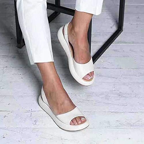 Nwarmsouth Herren Badeschlappen,Sommer Fischmaul Plateauschuhe, Damen Strandsandalen-weiß_43,Herren/Damen Badeschuhe Slippers Nwarmsouth Herren Badeschlappen,Sommer Fischmaul Plateauschuhe, Damen Strandsandalen-weiß_43,Herren/Damen Badeschuhe Slippers von Nwarmsouth