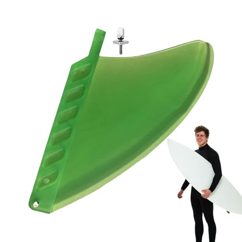 Nybhyjka Paddleboard-Ersatzflosse, Surfing Watershed Fin - Flexible Paddleboard-Surfflossen, Paddle-Board-Zubehör - Verschleißfestes Stand Up Paddle Board Fin Longboard Fin Surf Zubehör von Nybhyjka