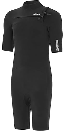 Nyord 2024 Männer Tempus 2/2mm Brustreißverschluss Shorty Neoprenanzug N04BA00013 - Black Nyord 2024 Männer Tempus 2/2mm Brustreißverschluss Shorty Neoprenanzug N04BA00013 - Black von Nyord