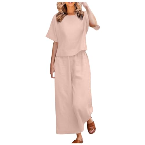 Angebote des Tages heuteDamen Elegant Jumpsuit Fledermausärmel Anzug Hosenanzug Einfarbig Zweiteiler Playsuit Abendanzug Kurzarm Langarm Kleidung Vintage Casual Mit Taschen, von Nyuiuo