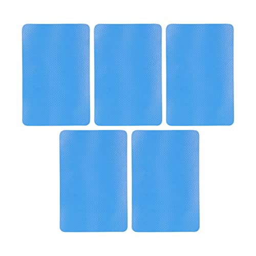 Nyzoxil PVC-Reparaturflicken für Schlauchboote, wasserdicht und langlebig, 5 Stück (Blau) von Nyzoxil
