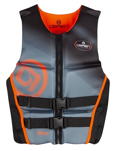 O'Brien Flex Schwimmweste mit V-Rücken für Herren, US-Küstenwache, zugelassener Auftrieb Stufe 70, Wassersportaktivitäten einschließlich Bootfahren, Paddeln, Skifahren, Surfen und Schwimmen von O'Brien