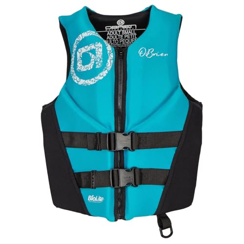 O'Brien Traditionelle Damen-Schwimmweste aus Neopren, Aqua, Größe M O'Brien Traditionelle Damen-Schwimmweste aus Neopren, Aqua, Größe M von O'Brien