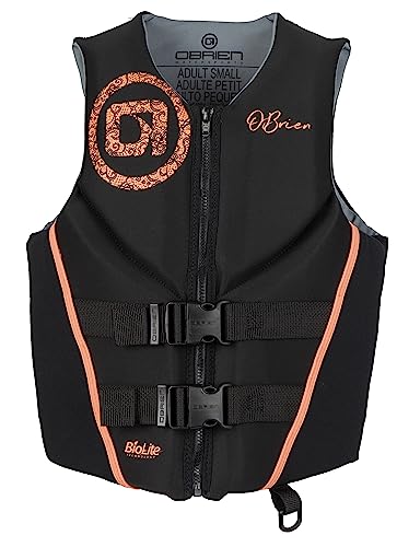 O'Brien Traditionelle Damen-Schwimmweste aus Neopren, Koralle, Größe L O'Brien Traditionelle Damen-Schwimmweste aus Neopren, Koralle, Größe L von O'Brien