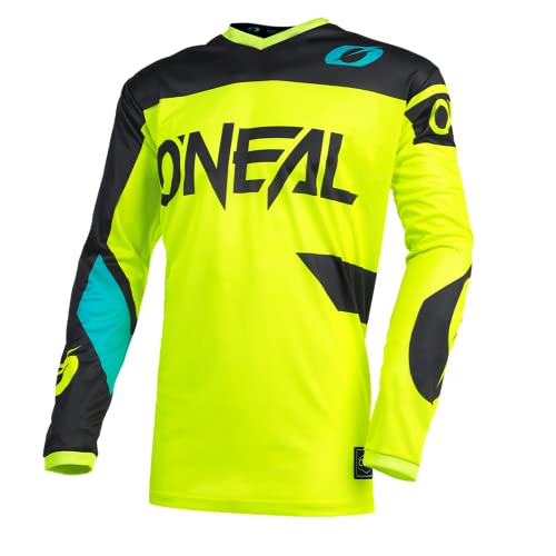 O'NEAL | Motocross-Trikot | Enduro MX | Atmungsaktiv, Gepolsterter Ellbogenschutz, Passform für maximale Bewegungsfreiheit | Element Jersey Racewear | Erwachsene | Schwarz Neon-Gelb | Größe L O'NEAL | Motocross-Trikot | Enduro MX | Atmungsaktiv, Gepolsterter Ellbogenschutz, Passform für maximale Bewegungsfreiheit | Element Jersey Racewear | Erwachsene | Schwarz Neon-Gelb | Größe L von O'NEAL