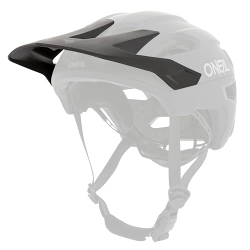 O'NEAL | Ersatzschirm Fahrradhelm | MTB All-Mountain | Ersatzteil für den Trailfinder Helm Solid | Spare Visor Trailfinder Helmet Solid | Erwachsene | Schwarz | One Size von O'NEAL