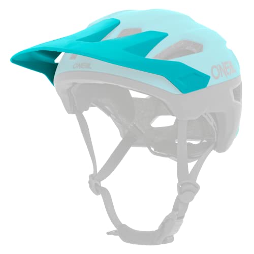 O'NEAL | Ersatzschirm Fahrradhelm | MTB All-Mountain | Ersatzteil für den Trailfinder Helm Split | Spare Visor Trailfinder Helmet Split | Erwachsene | Petrol | One Size von O'NEAL