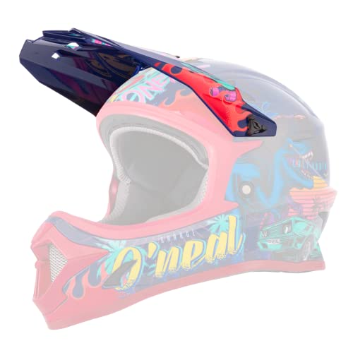 O'NEAL | Ersatzschirm Mountainbike-Helm | Kinder | Motocross MX Enduro | Ersatzschirm für SONUS Helmet Rex Youth | Visor SONUS Youth Helmet Rex | Multi | One Size von O'NEAL