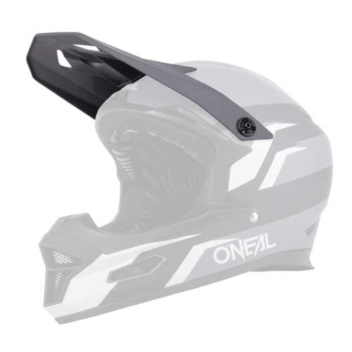 O'NEAL | Ersatzschirm Mountainbike-Helm | Motocross MX Enduro | Ersatzschirm für Fury Helmet Stage | Spare Visor Fury Helmet Stage Erwachsene | Grau Schwarz | One Size von O'NEAL