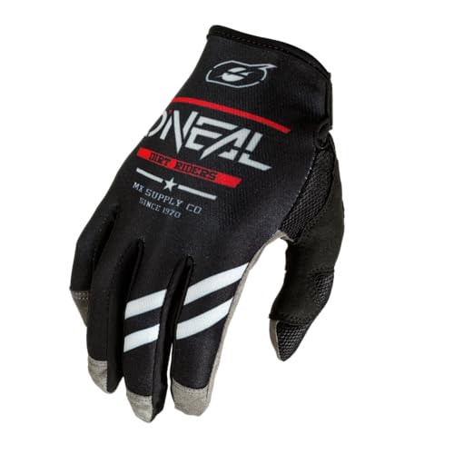 O'NEAL | Fahrrad- & Motocross-Handschuhe | MX MTB DH Downhill Freeride | Langlebige, Flexible Materialien, belüftete Nanofront-Handpartie | Mayhem Glove Squadron V.22 | Erwachsene | Schwarz Grau | L O'NEAL | Fahrrad- & Motocross-Handschuhe | MX MTB DH Downhill Freeride | Langlebige, Flexible Materialien, belüftete Nanofront-Handpartie | Mayhem Glove Squadron V.22 | Erwachsene | Schwarz Grau | L von O'NEAL