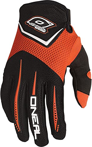 O'NEAL | Fahrrad- & Motocross-Handschuhe | MX MTB DH FR Downhill Freeride | Langlebige, Flexible Materialien, Silikonprint für Grip | Element Glove | Erwachsene | Orange | Größe XL von O'NEAL