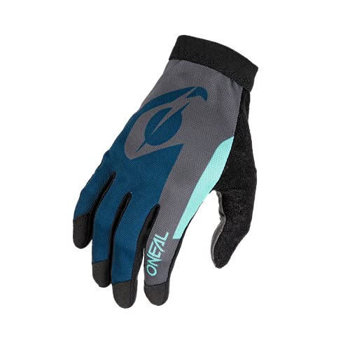 O'NEAL | Fahrrad- & Motocross-Handschuhe | MX MTB DH FR Downhill Freeride | Unser leichtester & bequemster Handschuh, Nanofront®- Handpartie | AMX Glove | Erwachsene | Blau Grau | Größe XXL von O'NEAL