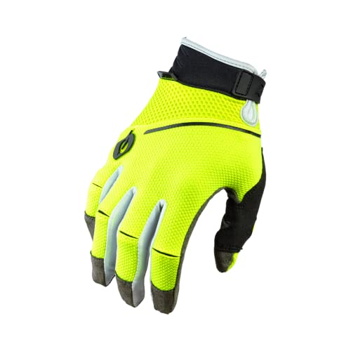 O'NEAL | Fahrrad- & Motocross-Handschuhe | MX MTB DH FR Downhill Freeride | längerer Handschuhbund, Mesh-Elemente für maximale Belüftung | Revolution Glove | Erwachsene | Neon-Gelb | Größe XL von O'NEAL
