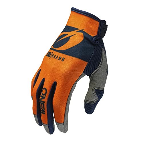 O'NEAL | Fahrrad- & Motocross-Handschuhe | MX MTB DH FR | Langlebige, flexible Materialien, belüftete Handoberseite | Mayhem Glove RIDER V.23 | Erwachsene | Blau Orange | Größe S von O'NEAL