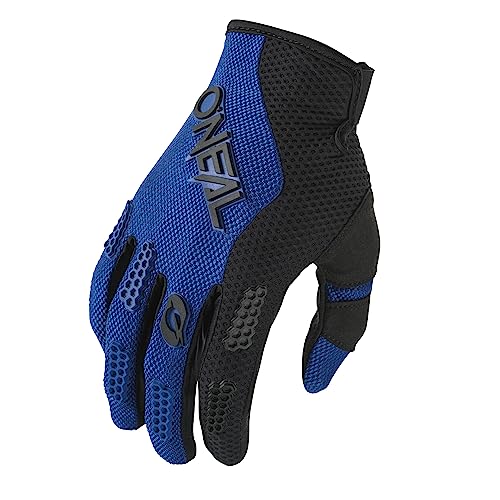 O'NEAL | Fahrrad- & Motocross-Handschuhe | MX MTB FR Downhill | Passform, Luftdurchlässiges Material | Element Glove RACEWEAR V.24 | Erwachsene | Schwarz Blau | Größe XXL von O'NEAL