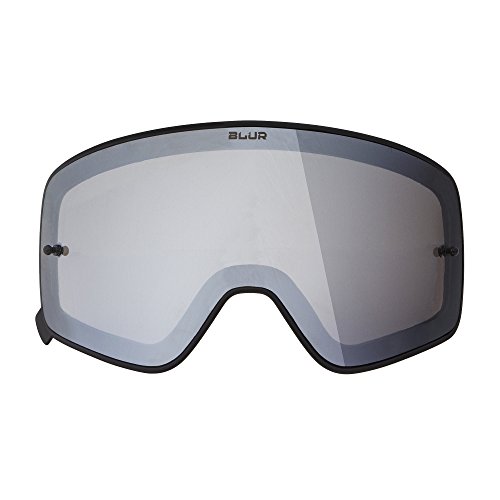 O'NEAL | Motocross-Brillen-Ersatzteile | Motorrad Enduro | Hochwertige und schlagfeste Linse mit 100% UVA/B/C Schutz, Anti-Reflexionsbeschichtung, beschlagfreie Sicht | B 50 Goggle Spare Lens | Grau von O'NEAL