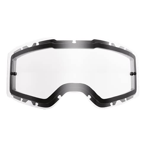 O'NEAL | Motocross-Brillen-Ersatzteile | Motorrad Enduro | Kratzfeste Ersatzlinse für die B-20 & B-30 Goggle inklusive Antibeschlag Beschichtung | B-20 & B-30 Goggle Spare Lens | Clear | One Size von O'NEAL