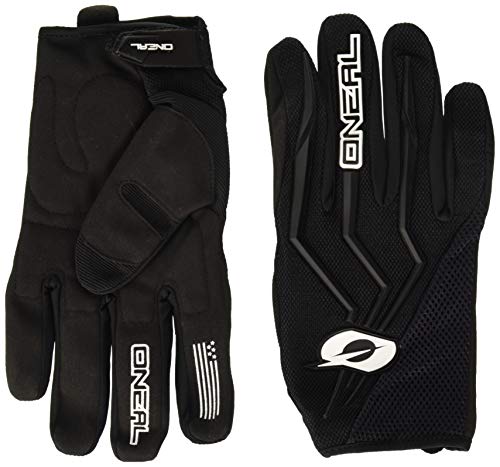 O'NEAL | Motocross-Handschuhe | MX MTB Mountainbike Enduro Motorrad | Sichere Passform, Ergonomische Polsterung, TPR-Streifen | Element Glove | Erwachsene | Schwarz | Größe XXXXL von O'NEAL