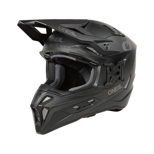 O'NEAL | Motocross-Helm | MX Enduro | ABS-Schale, Konfort-Innenfutter, Lüftungsöffnungen für optimale Belüftung & Kühlung | EX-SRS Helmet SOLID V.24 | Erwachsene | Schwarz | Größe L O'NEAL | Motocross-Helm | MX Enduro | ABS-Schale, Konfort-Innenfutter, Lüftungsöffnungen für optimale Belüftung & Kühlung | EX-SRS Helmet SOLID V.24 | Erwachsene | Schwarz | Größe L von O'NEAL