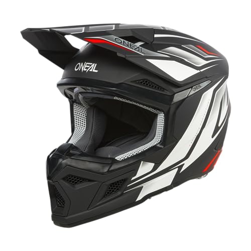 O'NEAL | Motocross-Helm | MX Enduro | ABS-Schale, Lüftungsöffnungen für optimale Kühlung | 3SRS Helmet Vertical V.24 | Erwachsene | Schwarz Weiß | Größe M O'NEAL | Motocross-Helm | MX Enduro | ABS-Schale, Lüftungsöffnungen für optimale Kühlung | 3SRS Helmet Vertical V.24 | Erwachsene | Schwarz Weiß | Größe M von O'NEAL