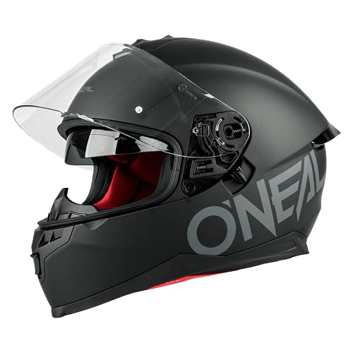 O'NEAL | Motorradhelm | Enduro Adventure Street | ABS-Schale, integrierte Sonnenblende | Challenger Helmet Flat | Erwachsene | Schwarz | Größe XXL von O'NEAL