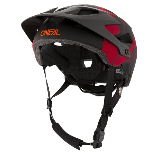 O'NEAL | Mountainbike-Helm | Enduro All-Mountain | Belüftungsöffnungen für Kühlung, Polster waschbar, Robustes ABS | Helmet Defender Nova | Erwachsene | Rot Orange | Größe L XL von O'NEAL