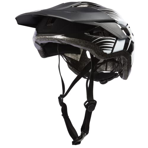 O'NEAL | Mountainbike-Helm | Enduro All-Mountain | Verschmolzene innere EPS & Außenschale für bessere Langlebigkeit | Matrix Helmet Split V.23 | Erwachsene | Schwarz/Weiß | L/XL (58-61 cm) von O'NEAL