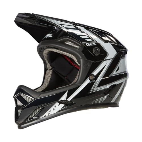 O'NEAL | Mountainbike-Helm | MTB Downhill | Robustes ABS, Ventilationsöffnungen für Luftstrom & Kühlung, ABS Außenschale | Backflip Helmet Knox V.23 | Erwachsene | Schwarz Weiß | S O'NEAL | Mountainbike-Helm | MTB Downhill | Robustes ABS, Ventilationsöffnungen für Luftstrom & Kühlung, ABS Außenschale | Backflip Helmet Knox V.23 | Erwachsene | Schwarz Weiß | S von O'NEAL