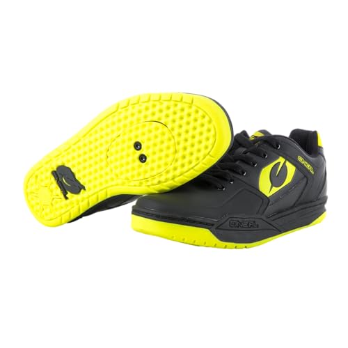 O'NEAL | Mountainbike-Schuhe | MTB Downhill Freeride | Vegan | SPD-Pedalplatten-kompatibel, Oberseite: haltbares und leichtes PU, atmungsaktiv | Pinned SPD Shoe | Erwachsene | Schwarz | Größe 43 O'NEAL | Mountainbike-Schuhe | MTB Downhill Freeride | Vegan | SPD-Pedalplatten-kompatibel, Oberseite: haltbares und leichtes PU, atmungsaktiv | Pinned SPD Shoe | Erwachsene | Schwarz | Größe 43 von O'NEAL