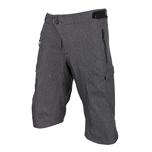 O'NEAL Tobanga Shorts I MTB Hose Herren kurz I MTB DH Downhill FR Freeride I Mountainbike Hose schnelltrocknend I Radlerhose mit viel Bewegungsfreiheit | Grau | Größe 30 von O'NEAL