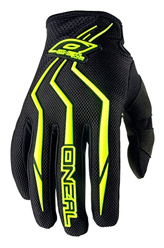 O'Neal Element Handschuhe Neon Gelb Hi-Viz MX MTB DH Motocross Enduro Offroad Quad BMX FR, 0390-5, Größe L von O'NEAL