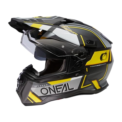 O'NEAL D-SRS Helmet SQUARE Black/Gray/Neon yellow L O'NEAL D-SRS Helmet SQUARE Black/Gray/Neon yellow L von O'NEAL