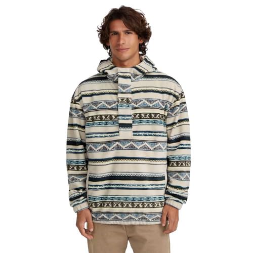 O´NEILL O'NEILL SUPERFLEECE HZ Hoodie Grey Ikat Stripe - M von O´NEILL