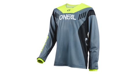 o  39 neal element fr hybrid v 22 kinder langarmtrikot grau   gelb von O'Neal