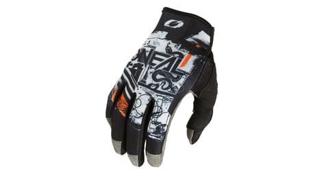 o  39 neal mayhem scarz v 22 lange handschuhe schwarz   grau   orange von O'Neal