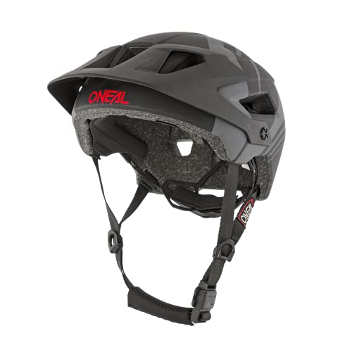 O'NEAL | Mountainbike-Helm | Enduro All-Mountain | Belüftungsöffnungen für Kühlung, Polster waschbar, Robustes ABS | Helmet Defender Nova | Erwachsene | Schwarz Grau | Größe L/XL von O'NEAL
