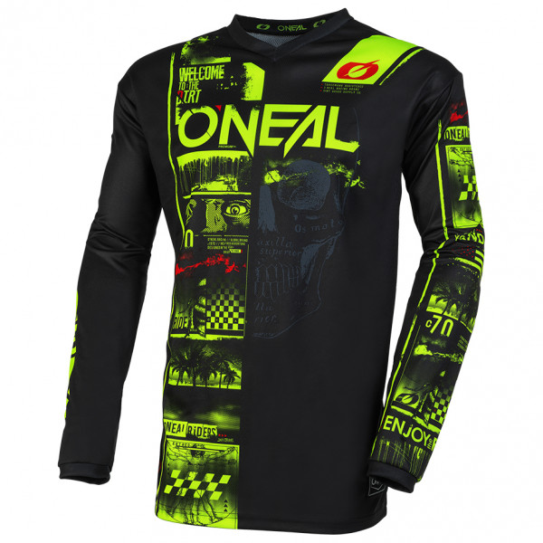 O'Neal - Element Jersey Attack V.23 - Radtrikot Gr L;M;S;XL schwarz von O'Neal