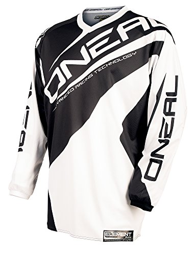 O'NEAL Oneal Element Racewear Jersey, Farbe schwarz, Größe XL von O'NEAL