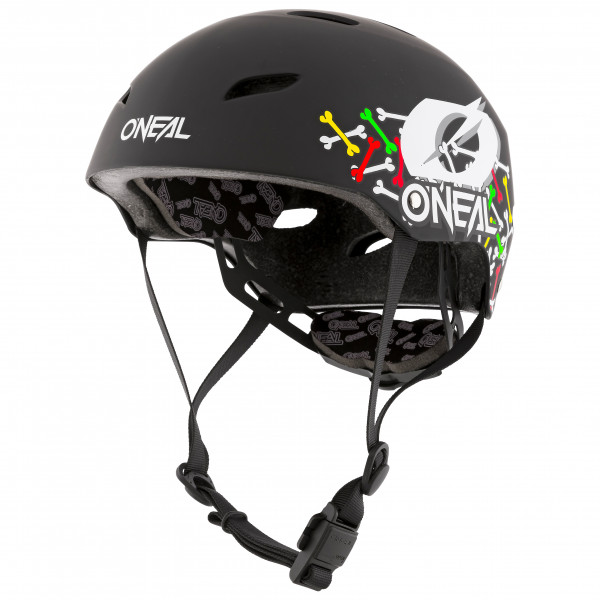 O'Neal - Kid's Dirt Lid Youth Helmet Skulls - Radhelm Gr M - 49-50 cm grau/schwarz von O'Neal