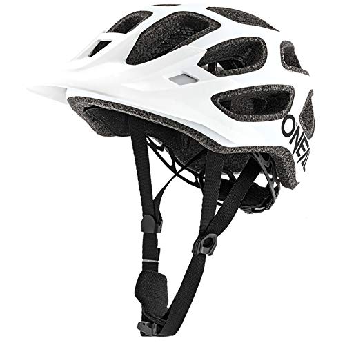 O'NEAL | Fahrradhelm Mountainbike | MTB Downhill Freeride | All-Mountain-/Enduro-Helm, einstellbare Passform | Thunderball Helmet Solid | Erwachsene | Weiß | Größe M/57-XL/61 von O'NEAL