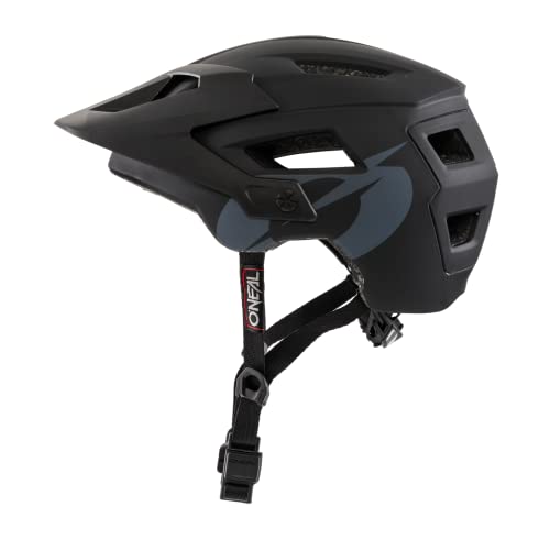 O'NEAL | Mountainbike-Helm | Enduro All-Mountain | Belüftungsöffnungen zur Kühlung, Polster waschbar, Robustes ABS | Helmet Defender Solid | Erwachsene | Schwarz | Größe XS/M von O'NEAL